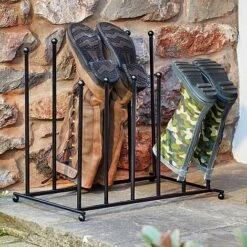 Garden Gear Two-Tier Boot Stand 9 Garden Gear Two-Tier Boot Stand -Plants Sales Store 6 pair20of20shoerack