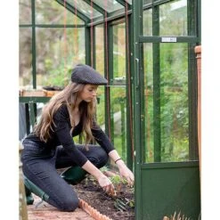 Head Gardener Hat (Black Pinstripe) 9 Head Gardener Hat (Black Pinstripe) -Plants Sales Store 784611Y