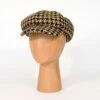 The Tatton Hat - Giant Black Houndstooth 1 The Tatton Hat - Giant Black Houndstooth -Plants Sales Store 784614X