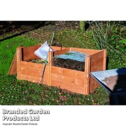 Modular Wooden Compost Bin 17 Modular Wooden Compost Bin -Plants Sales Store COMP WOODCMBIN U32469