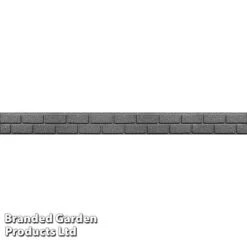 Ultra-Curve EZ Border Edging- Small Brick -Plants Sales Store CURV BRICKGREY S48175