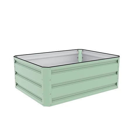Metal Raised Garden Bed - Light Green 7 Metal Raised Garden Bed - Light Green - Image 5