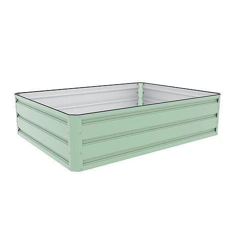 Metal Raised Garden Bed - Light Green 8 Metal Raised Garden Bed - Light Green - Image 6