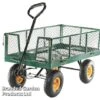 Cobra Hand Cart 10" Pneumatic Tyres Steel Mesh Body 300kg 2 Cobra Hand Cart 10" Pneumatic Tyres Steel Mesh Body 300kg -Plants Sales Store GCT300 Angle 2 1 1