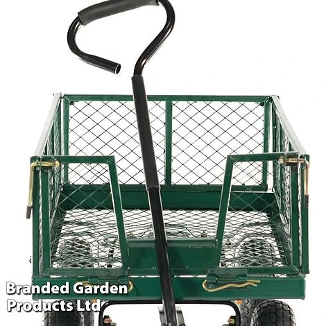 Cobra Hand Cart 10" Pneumatic Tyres Steel Mesh Body 300kg 4 Cobra Hand Cart 10" Pneumatic Tyres Steel Mesh Body 300kg - Image 2