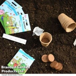 Mr Men Seed Grow Vegetable Kit -Plants Sales Store GKIT MRMEN T49099