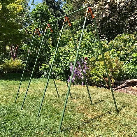 Pea Master Heavy Duty Pea & Climbing Plant Support Frame - 0.75 X 1.2 X 1.2m H 7 Pea Master Heavy Duty Pea & Climbing Plant Support Frame - 0.75 X 1.2 X 1.2m H - Image 5