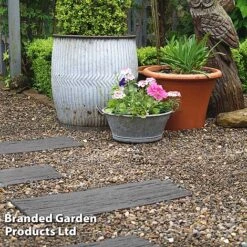 Eco-Friendly Grey Stepping Stone Rail Road Sleepers 8 Eco-Friendly Grey Stepping Stone Rail Road Sleepers -Plants Sales Store STEP STONERAIL S46999