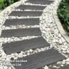Eco-Friendly Grey Stepping Stone Rail Road Sleepers 2 Eco-Friendly Grey Stepping Stone Rail Road Sleepers -Plants Sales Store STEP STONERAIL S47001