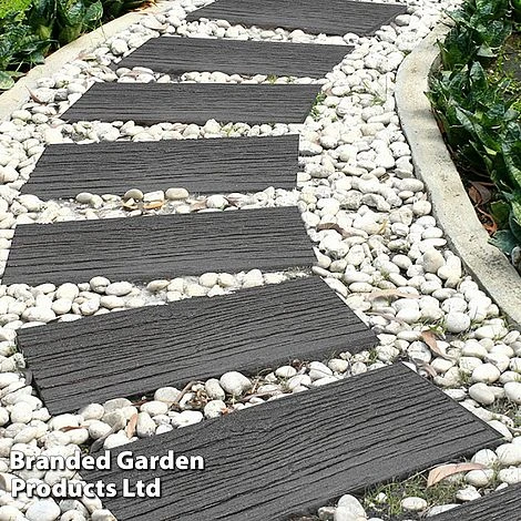 Eco-Friendly Grey Stepping Stone Rail Road Sleepers 3 Eco-Friendly Grey Stepping Stone Rail Road Sleepers