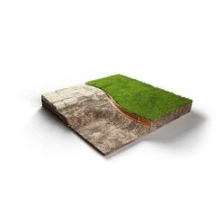 Straightcurve Flex - Garden Edging 75mm Bundle Of 10 Weathering Steel 15 Straightcurve Flex - Garden Edging 75mm Bundle Of 10 Weathering Steel -Plants Sales Store Straightcurve Flex Garden Edging 75mm Flexline Installed Cross Section 1