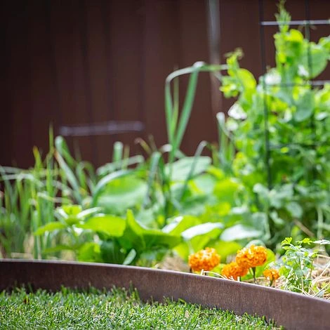 Straightcurve Flex - Garden Edging 100mm Bundle Of 10 Weathering Steel 4 Straightcurve Flex - Garden Edging 100mm Bundle Of 10 Weathering Steel - Image 2
