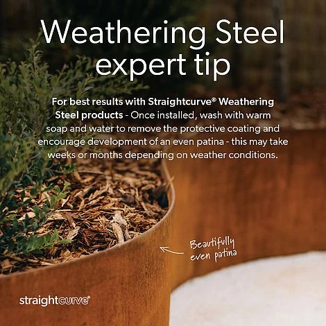 Straightcurve Flex - Raised Garden Bed 400mm Bundle Of 6 Weathering Steel 9 Straightcurve Flex - Raised Garden Bed 400mm Bundle Of 6 Weathering Steel - Image 7
