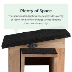 Idooka Waterproof Hedgehog House Garden Shelter Hedgehog Hotel 9 Idooka Waterproof Hedgehog House Garden Shelter Hedgehog Hotel -Plants Sales Store VH2000300.Space