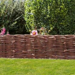 Garden Life Woven Willow Border Edging -Plants Sales Store b7