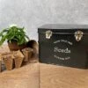 Black Seed Tin -Plants Sales Store seed tin black