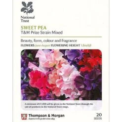 Seed Collection Tin + 10 Packets Of National Trust Seeds -Plants Sales Store sweet prize P1