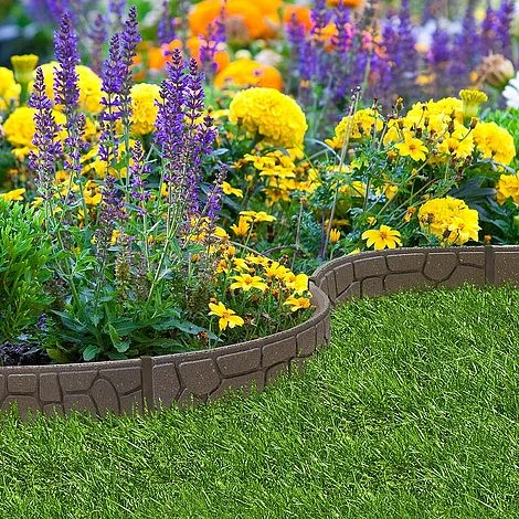 Eco-friendly Ez Border Garden Border Edging 3 Eco-friendly Ez Border Garden Border Edging